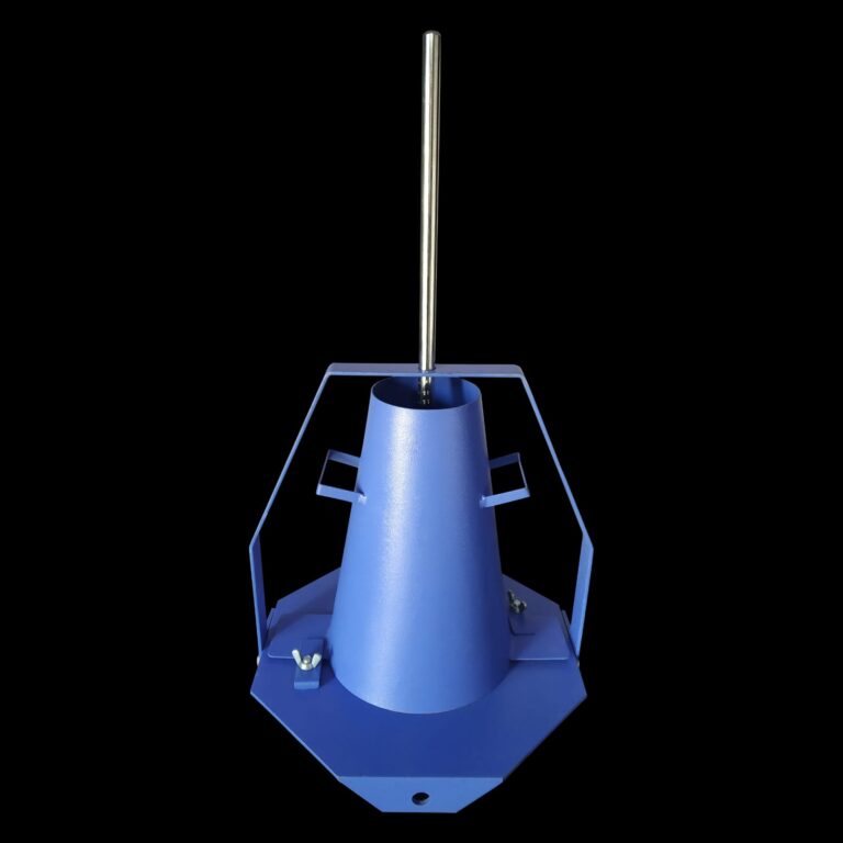 Slump cone test Apparatus